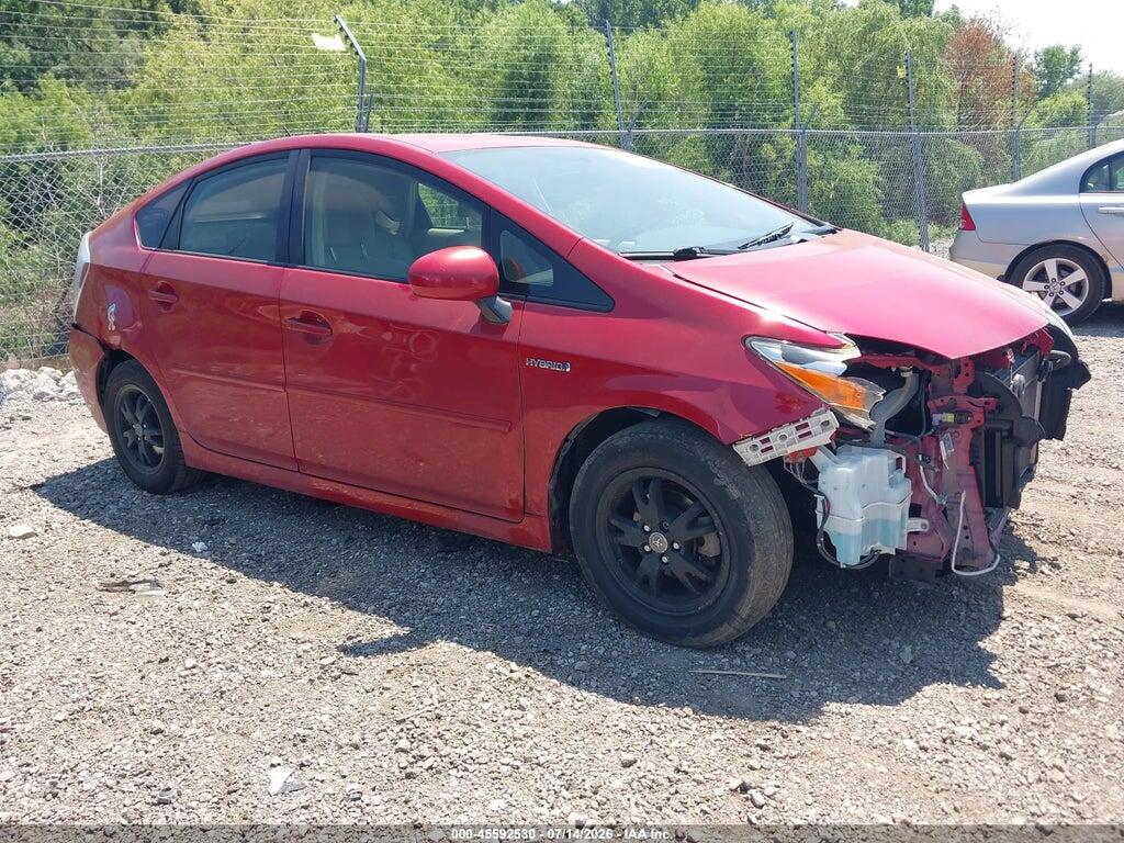 JTDKN3DU6C5433371 2012 TOYOTA PRIUS photo no. 1
