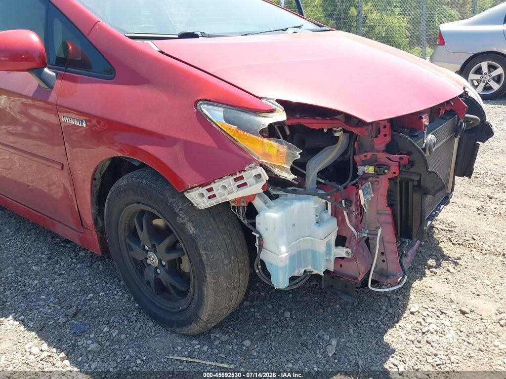 JTDKN3DU6C5433371 2012 TOYOTA PRIUS photo no. 6