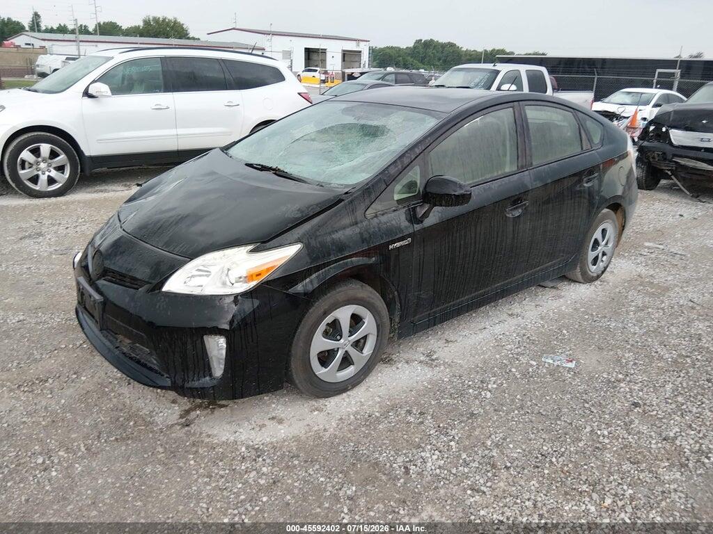 JTDKN3DU6F1903992 2015 TOYOTA PRIUS photo no. 2
