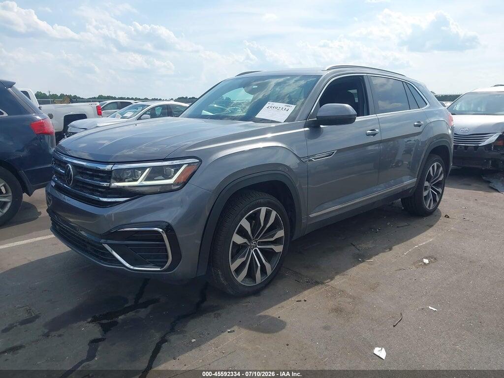 1V2SE2CA7LC230307 2020 VOLKSWAGEN ATLAS CROSS SPORT photo no. 2