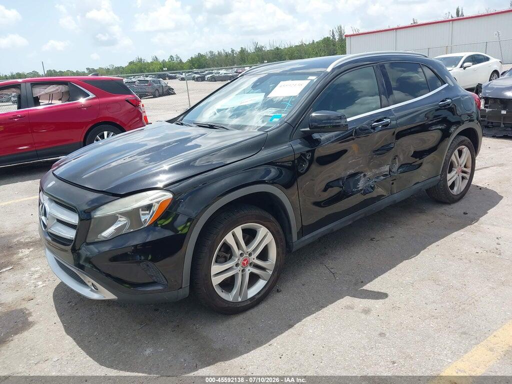WDCTG4GB1GJ217448 2016 MERCEDES-BENZ GLA 250 photo no. 2