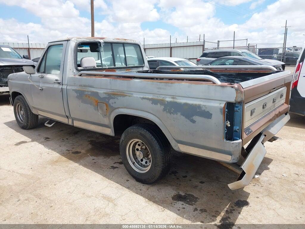 2FTDF15Y3GCB16770 1986 FORD F150 photo no. 3