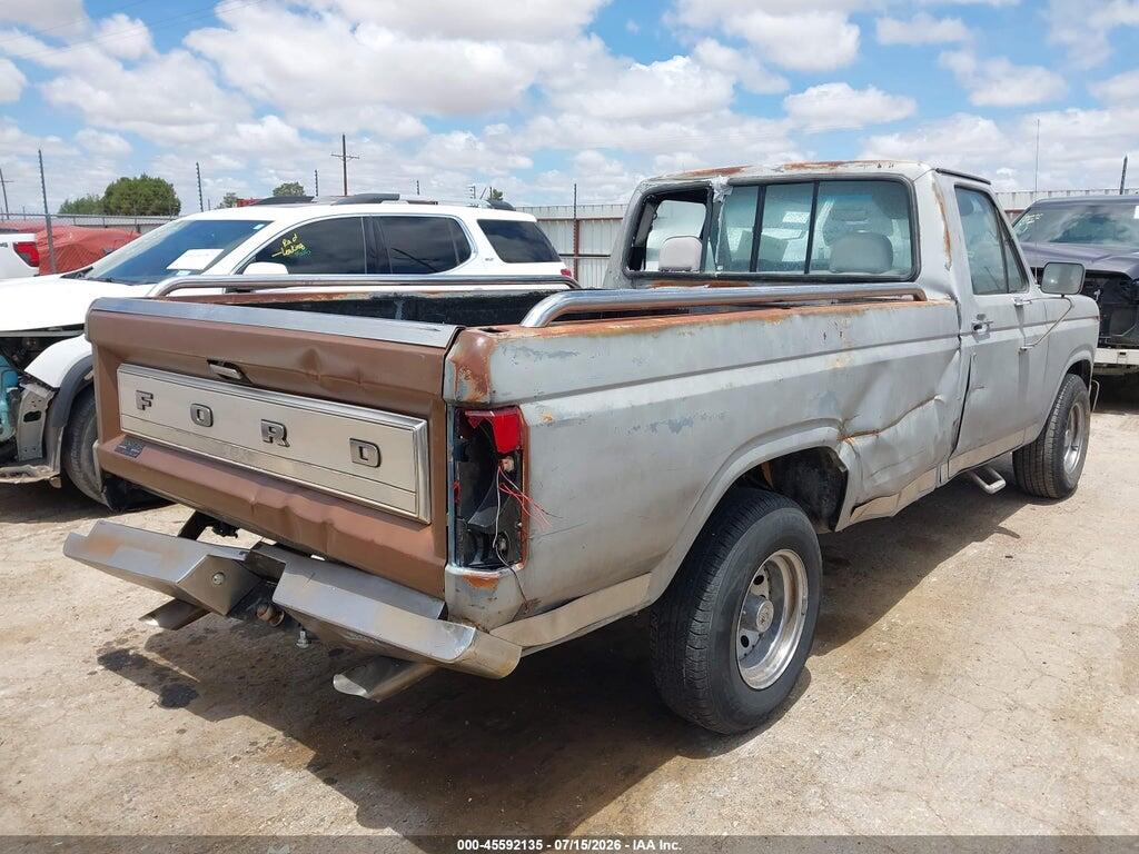 2FTDF15Y3GCB16770 1986 FORD F150 photo no. 4