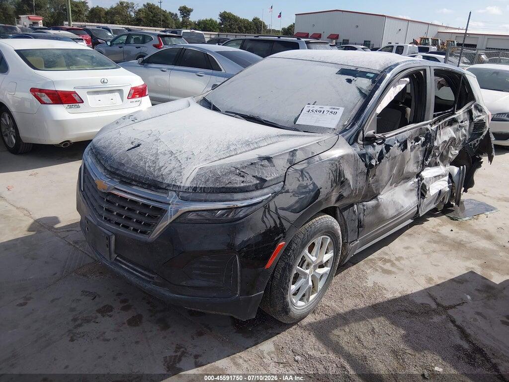 2GNAXHEV5N6136231 2022 CHEVROLET EQUINOX photo no. 2