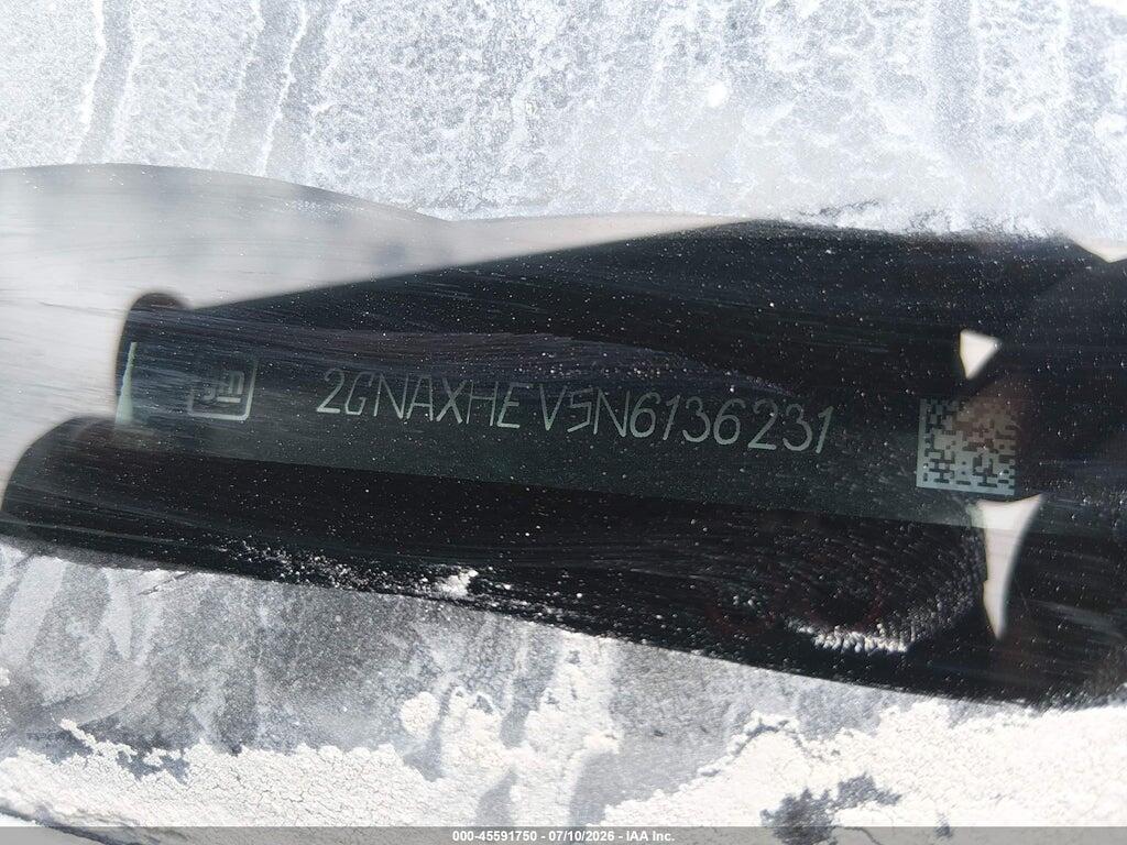 2GNAXHEV5N6136231 2022 CHEVROLET EQUINOX photo no. 9