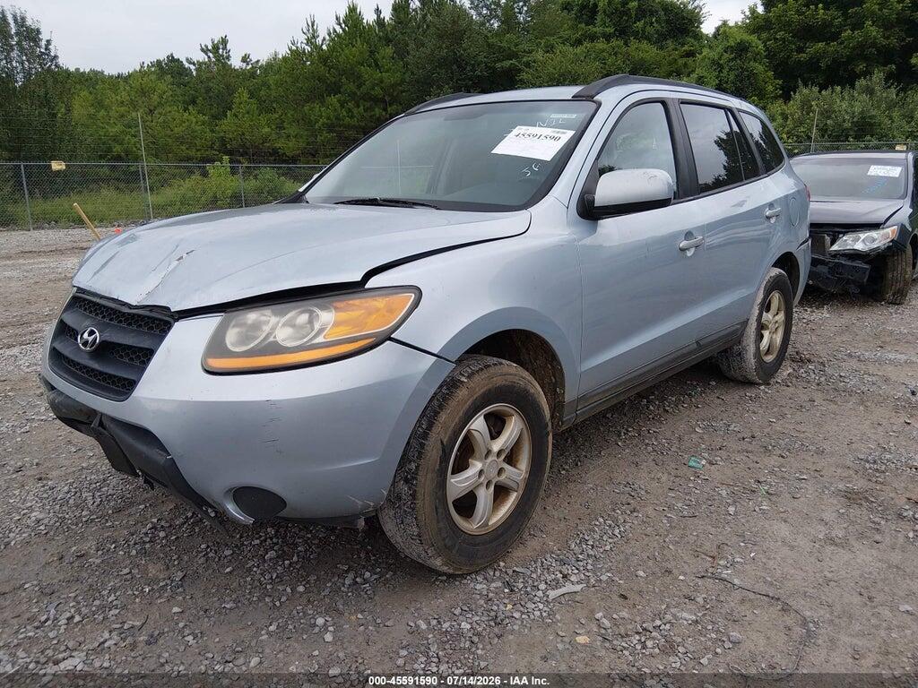 5NMSG13D78H225794 2008 HYUNDAI SANTA FE photo no. 2