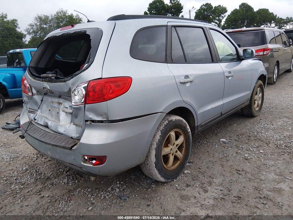 5NMSG13D78H225794 2008 HYUNDAI SANTA FE photo no. 4