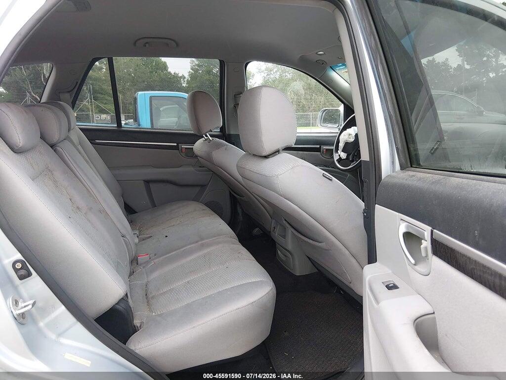 5NMSG13D78H225794 2008 HYUNDAI SANTA FE photo no. 8