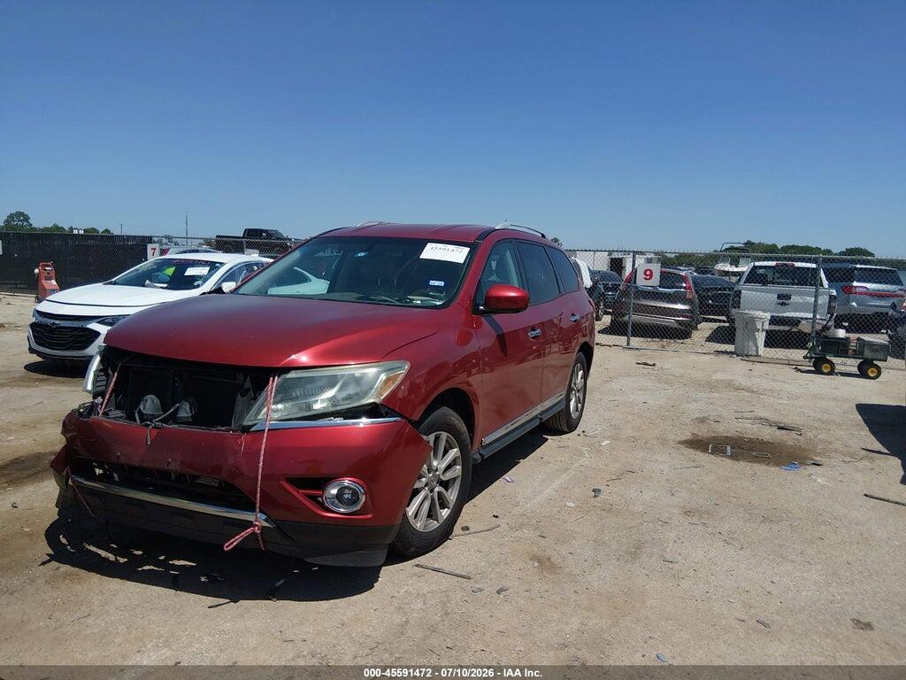 5N1AR2MN7FC702881 2015 NISSAN PATHFINDER photo no. 2