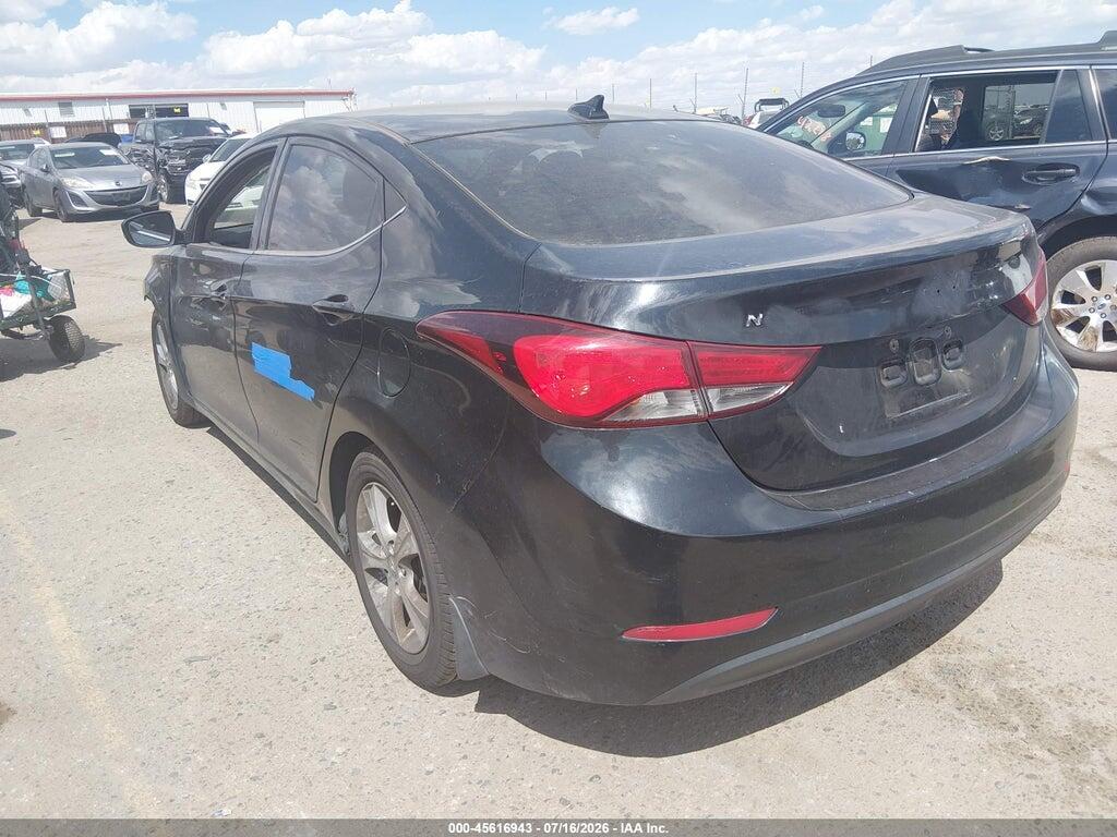 5NPDH4AE2GH674031 2016 HYUNDAI ELANTRA photo no. 3