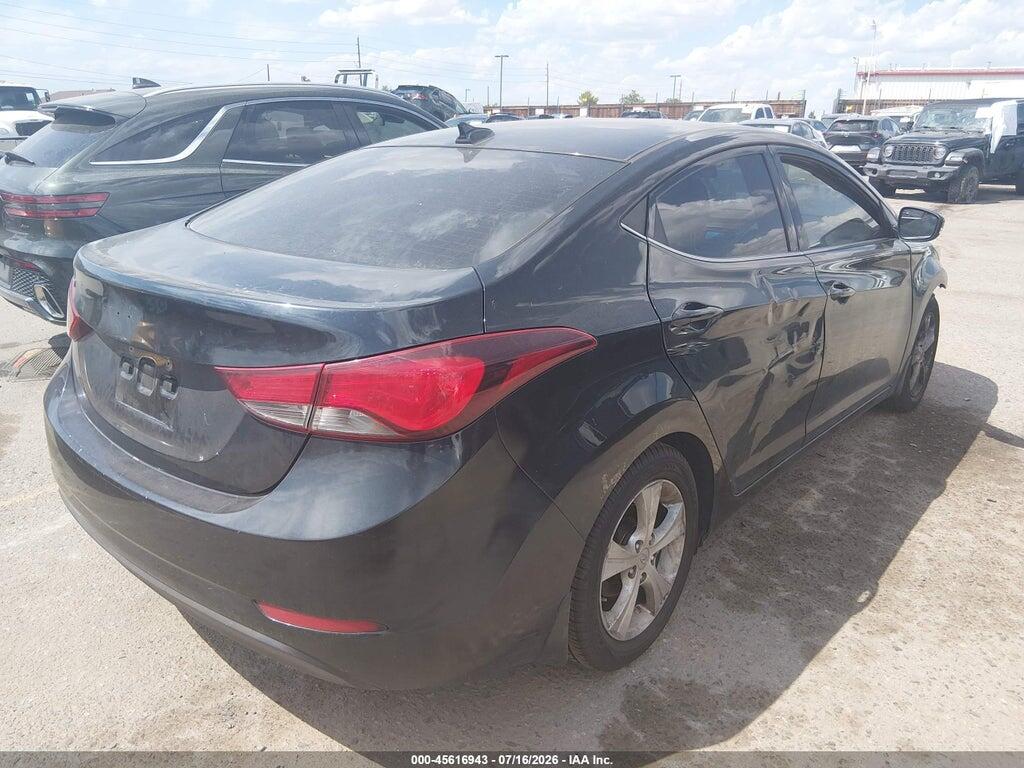5NPDH4AE2GH674031 2016 HYUNDAI ELANTRA photo no. 4