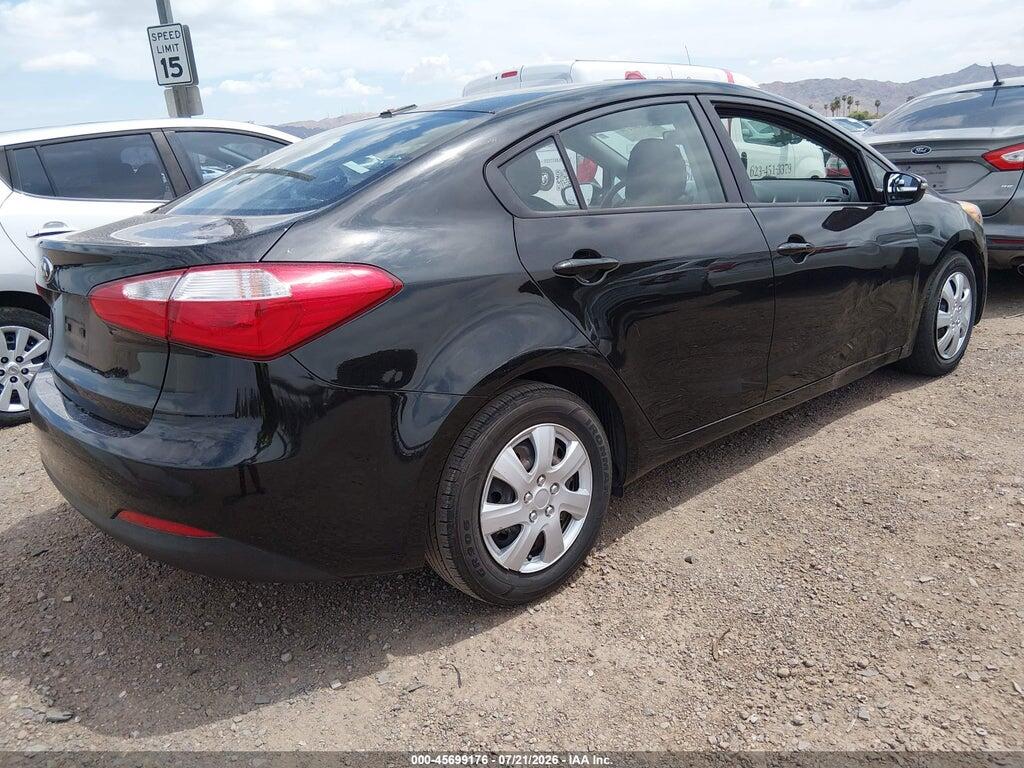 KNAFX4A63F5358640 2015 KIA FORTE photo no. 4