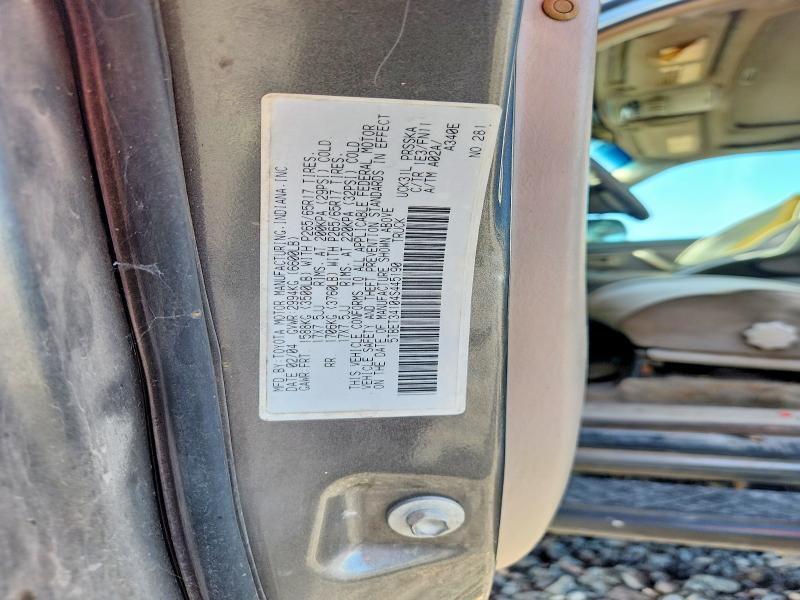 2004 TOYOTA TUNDRA — Фото 12 из 12