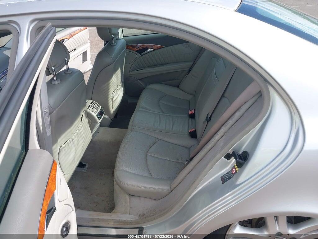 WDBUF70J64A492047 2004 MERCEDES-BENZ E 500 photo no. 8