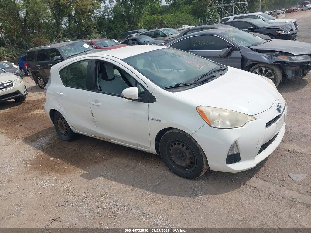 JTDKDTB36C1506307 2012 TOYOTA PRIUS C photo no. 1