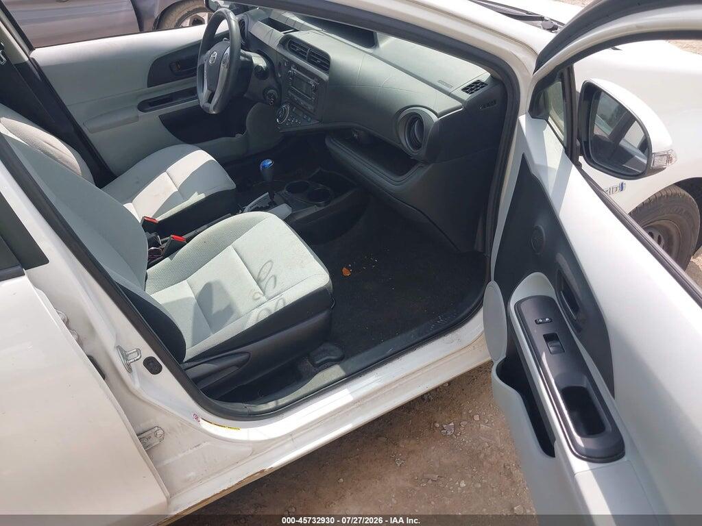 JTDKDTB36C1506307 2012 TOYOTA PRIUS C photo no. 5