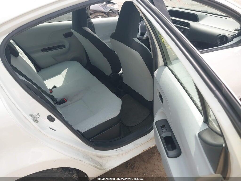 JTDKDTB36C1506307 2012 TOYOTA PRIUS C photo no. 8