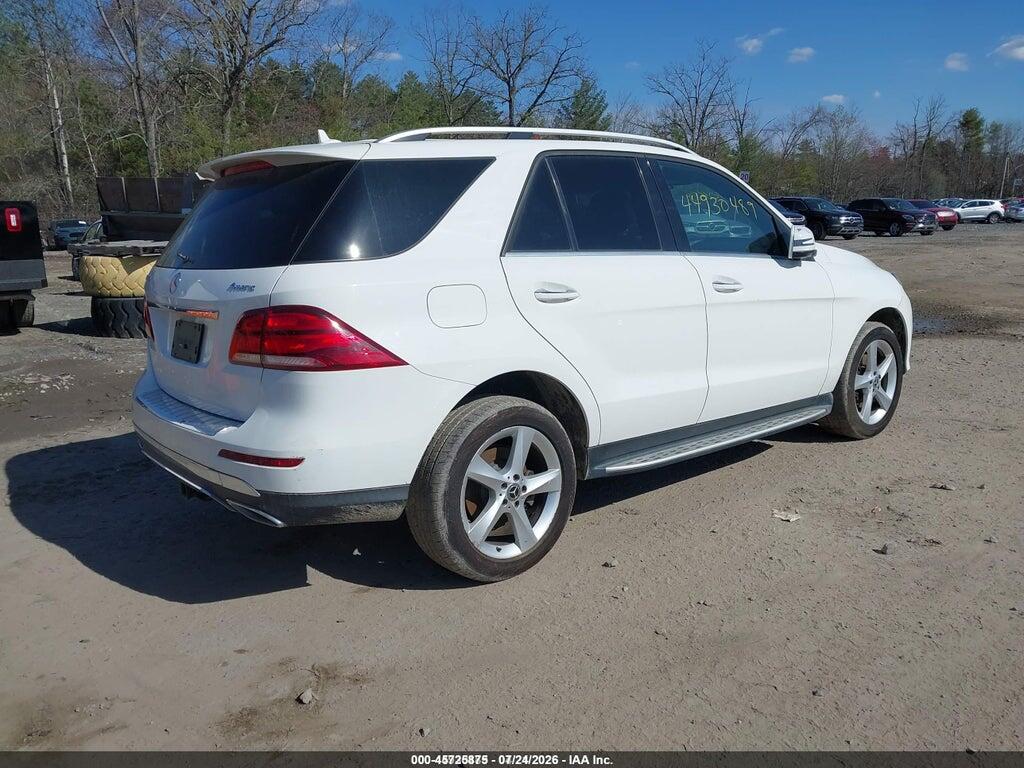 4JGDA5HBXJB087148 2018 MERCEDES-BENZ GLE 350 photo no. 4