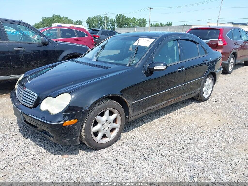 WDBRF64J52F267791 2002 MERCEDES-BENZ C photo no. 2