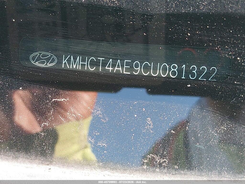 KMHCT4AE9CU081322 2012 HYUNDAI ACCENT photo no. 9