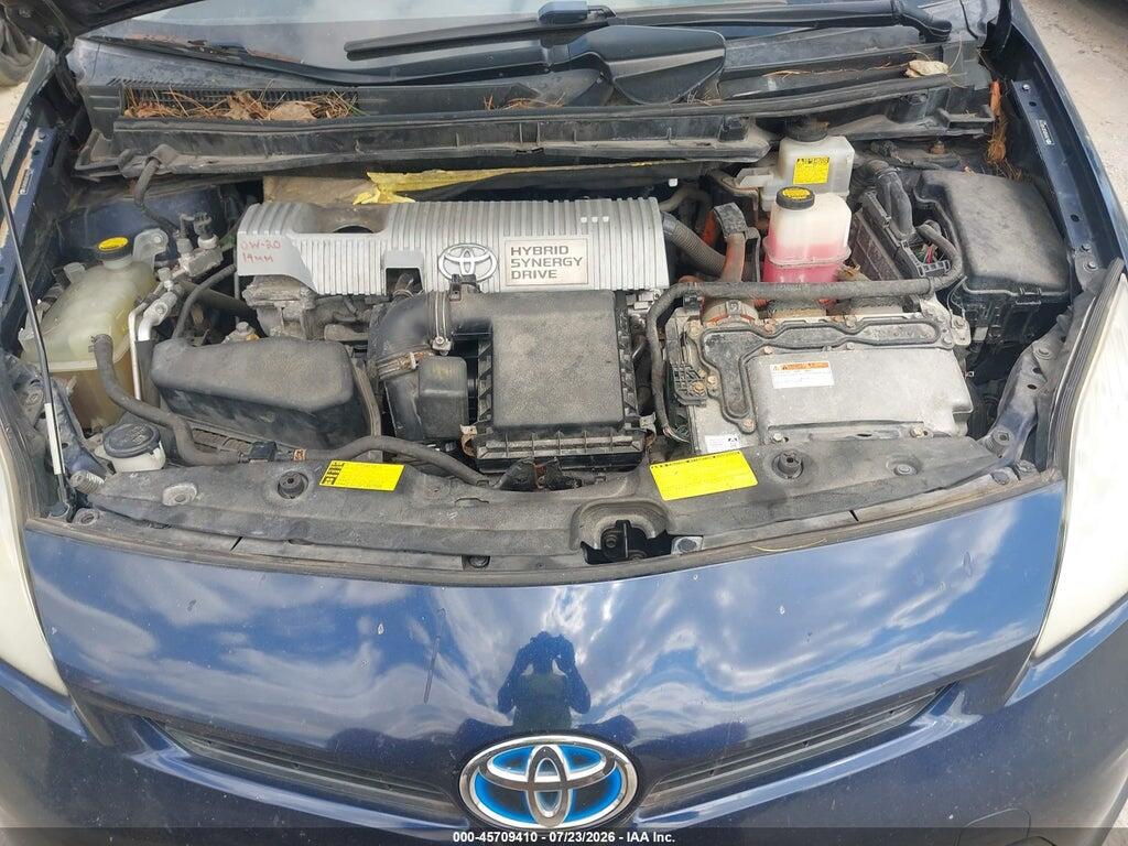 JTDKN3DU0C1492116 2012 TOYOTA PRIUS photo no. 10