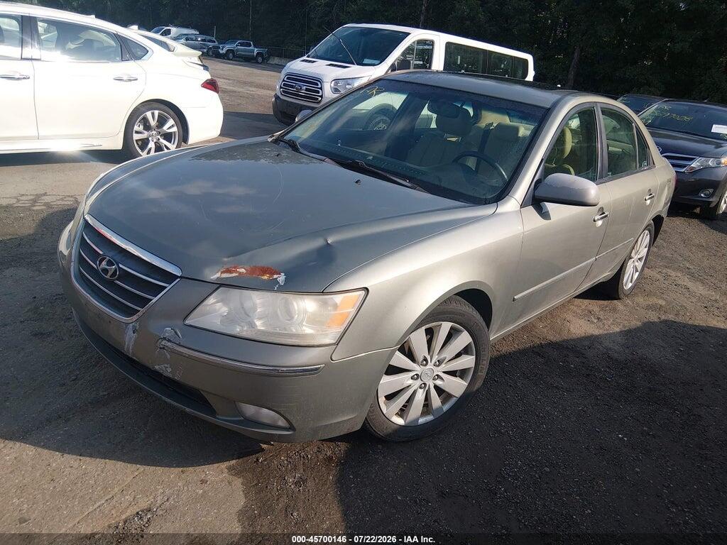 5NPEU46F19H432965 2009 HYUNDAI SONATA photo no. 2