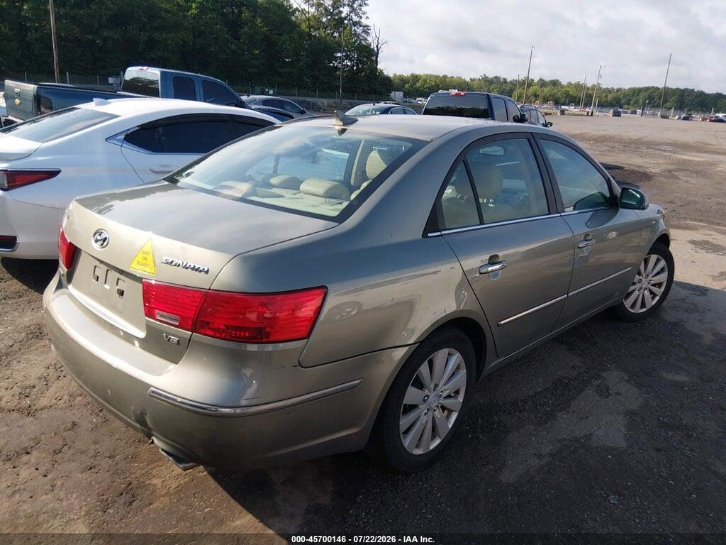 5NPEU46F19H432965 2009 HYUNDAI SONATA photo no. 4