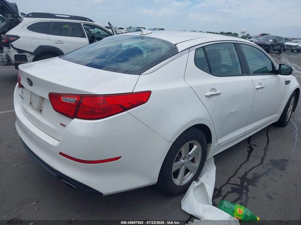 KNAGM4A75F5557047 2015 KIA OPTIMA photo no. 4
