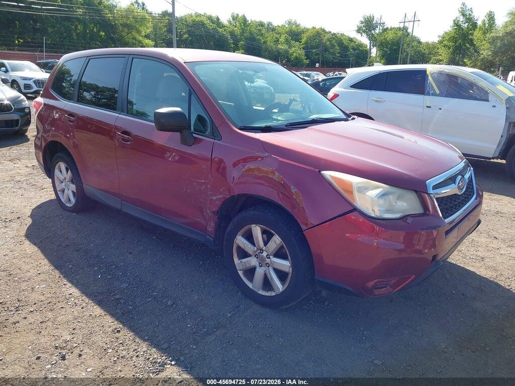 JF2SJAACXEH405524 2014 SUBARU FORESTER photo no. 1