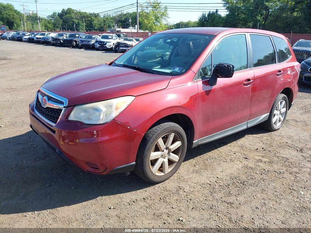 JF2SJAACXEH405524 2014 SUBARU FORESTER photo no. 2