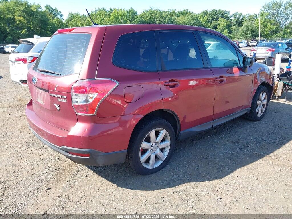 JF2SJAACXEH405524 2014 SUBARU FORESTER photo no. 4