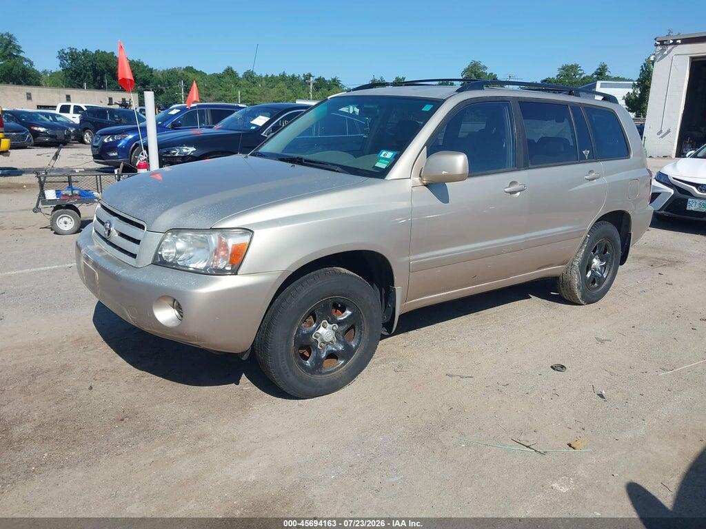 JTEGD21A660141522 2006 TOYOTA HIGHLANDER photo no. 2