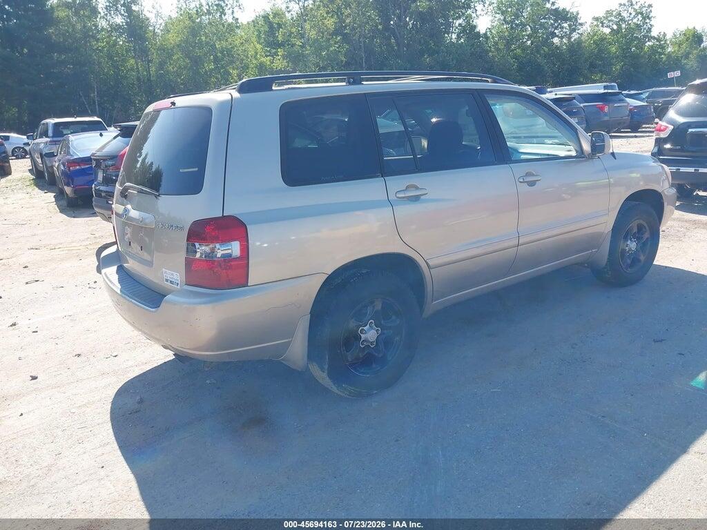 JTEGD21A660141522 2006 TOYOTA HIGHLANDER photo no. 4