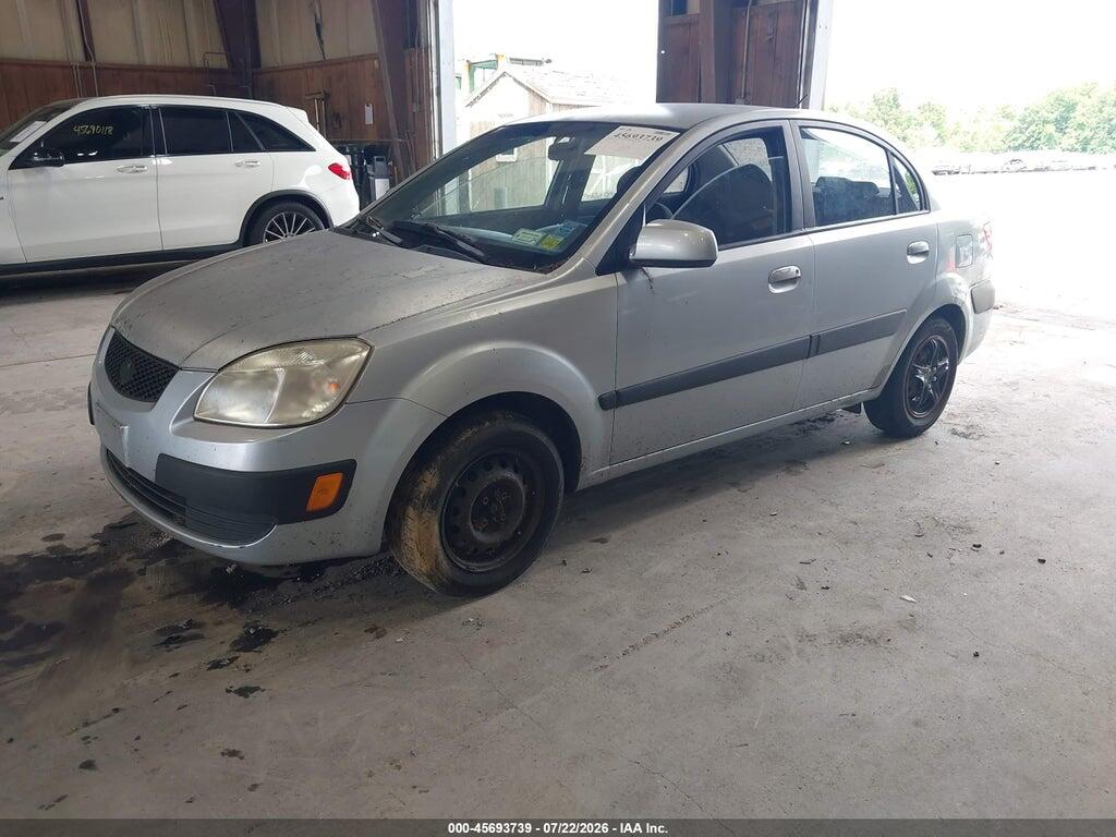 KNADE123076191455 2007 KIA RIO photo no. 2