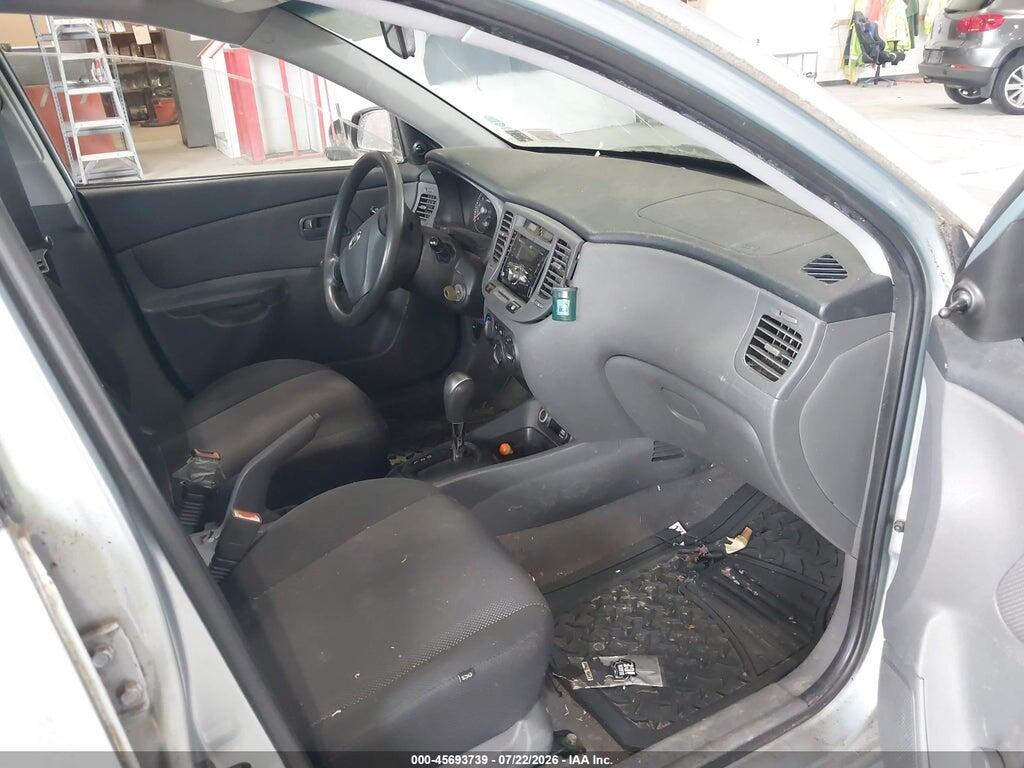 KNADE123076191455 2007 KIA RIO photo no. 5