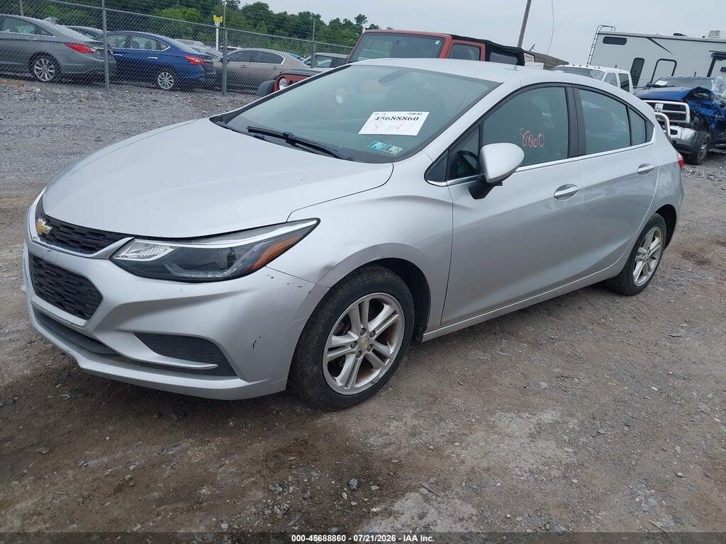 3G1BE6SM7JS607089 2018 CHEVROLET CRUZE photo no. 2