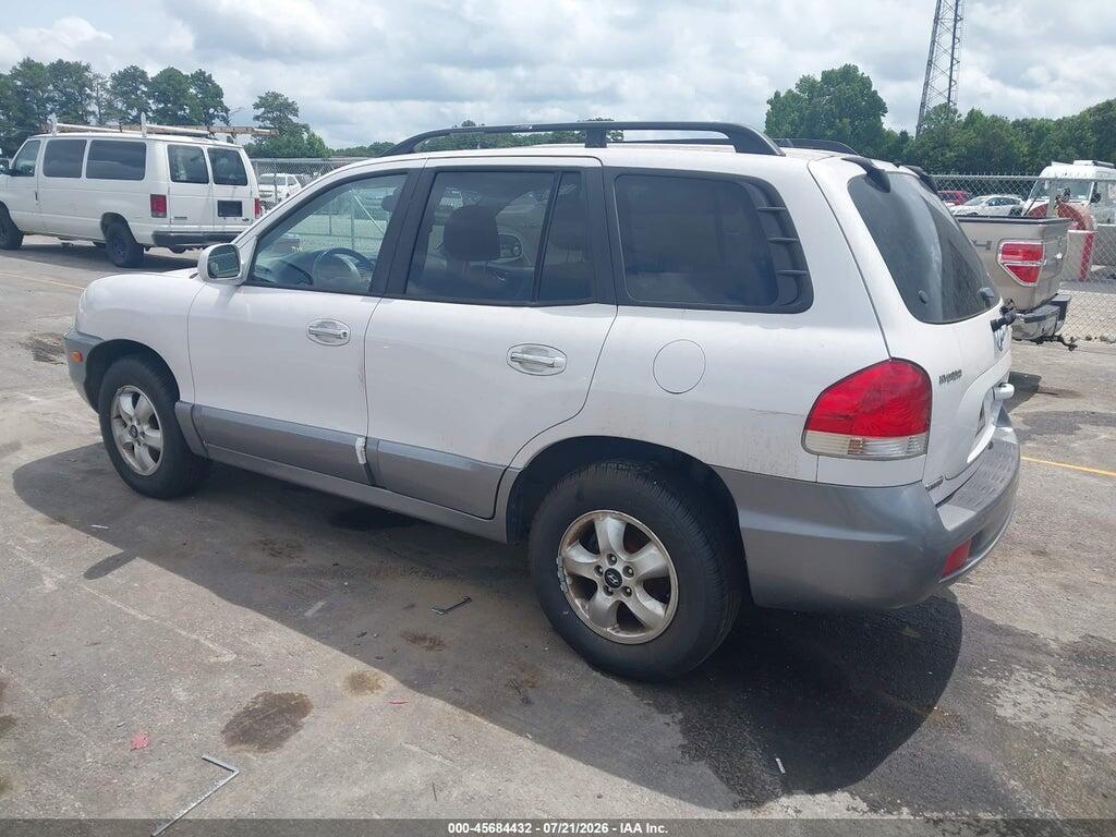 KM8SC13E06U044994 2006 HYUNDAI SANTA FE photo no. 3