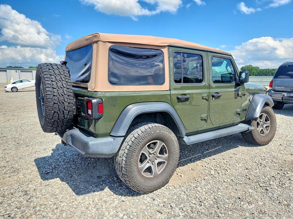 2020 JEEP WRANGLER UNLIMITED SPORT — Фото 3 из 12