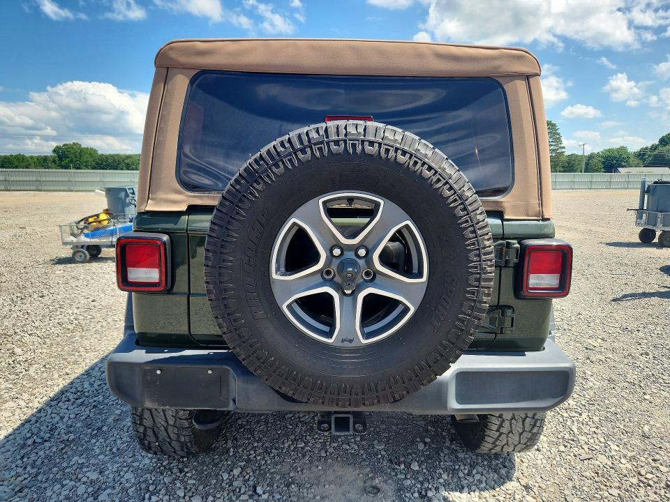 2020 JEEP WRANGLER UNLIMITED SPORT — Фото 6 из 12