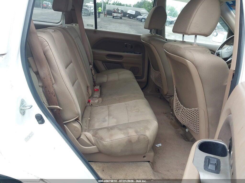 5FNYF18288B014321 2008 HONDA PILOT photo no. 8