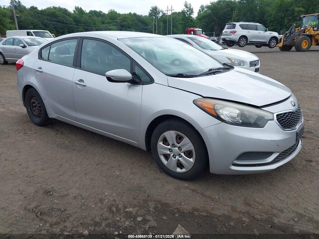 KNAFK4A63G5527412 2016 KIA FORTE photo no. 1