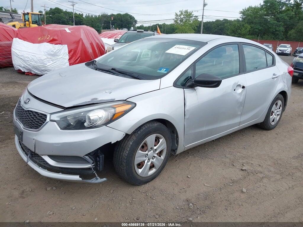 KNAFK4A63G5527412 2016 KIA FORTE photo no. 6