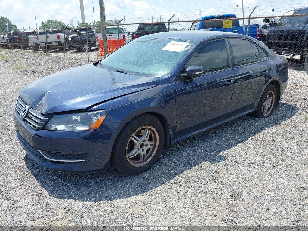 1VWAS7A30EC042185 2014 VOLKSWAGEN PASSAT photo no. 2