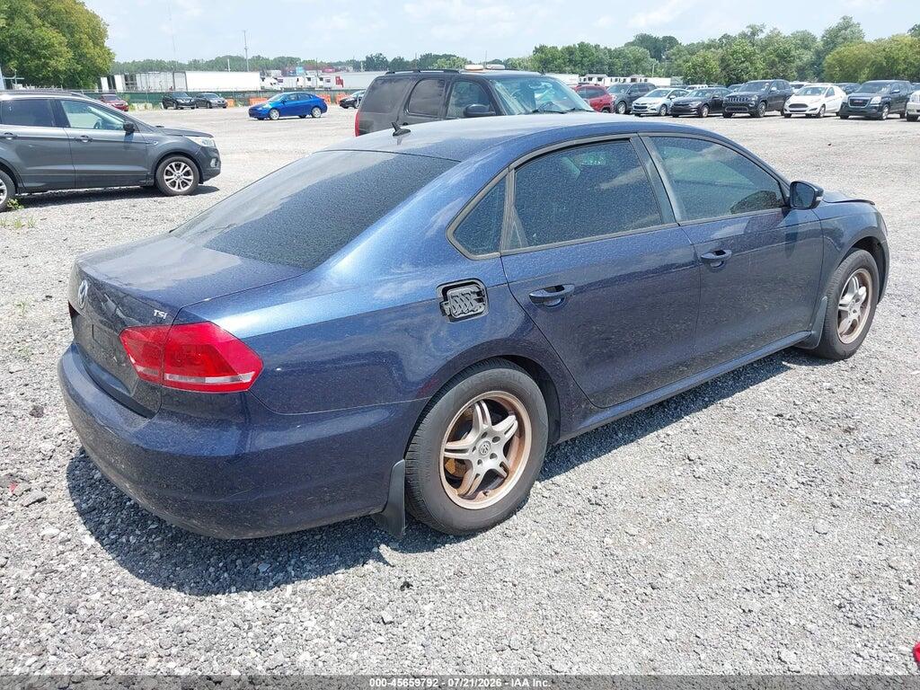 1VWAS7A30EC042185 2014 VOLKSWAGEN PASSAT photo no. 4