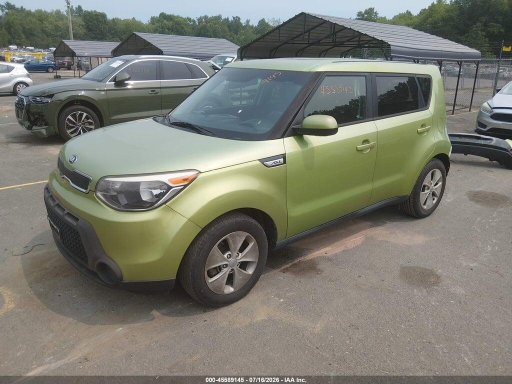 KNDJN2A24F7770915 2015 KIA SOUL photo no. 2