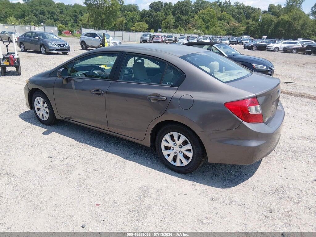 2HGFB2F55CH564716 2012 HONDA CIVIC photo no. 3