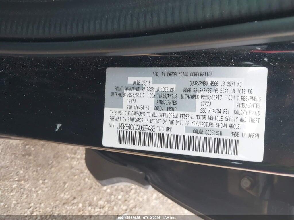 JM3KE4CY0G0629486 2016 MAZDA CX-5 photo no. 9