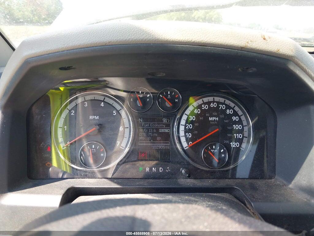 1C6RD7GT6CS247155 2012 RAM 1500 photo no. 7