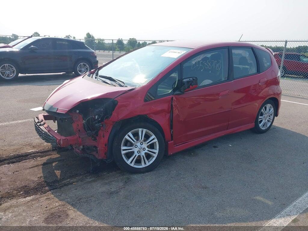 JHMGE88459S073662 2009 HONDA FIT photo no. 2