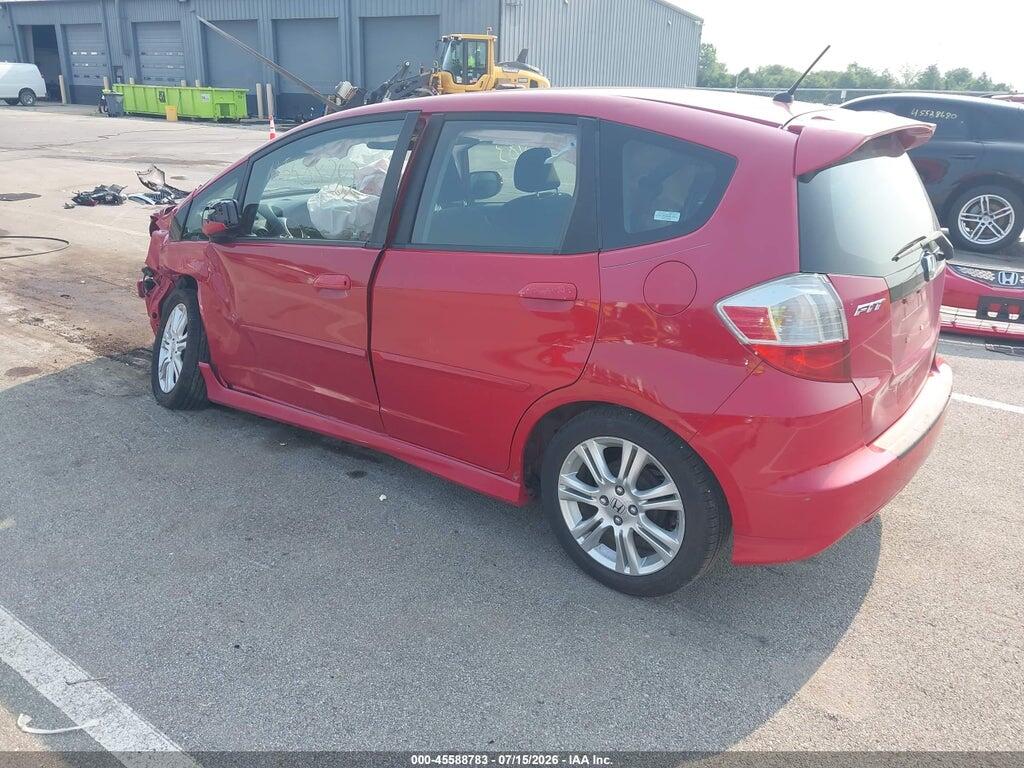 JHMGE88459S073662 2009 HONDA FIT photo no. 3